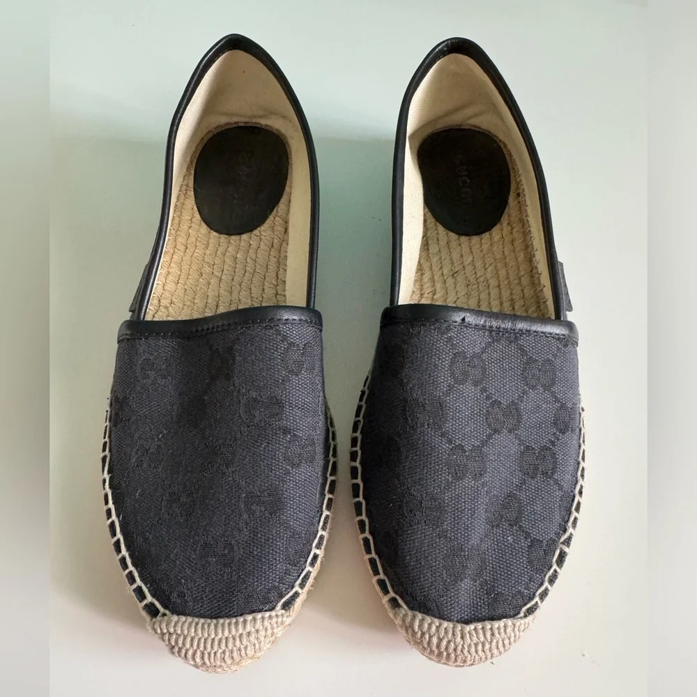 Gucci Canvas Espadrilles - Picture 1 of 4